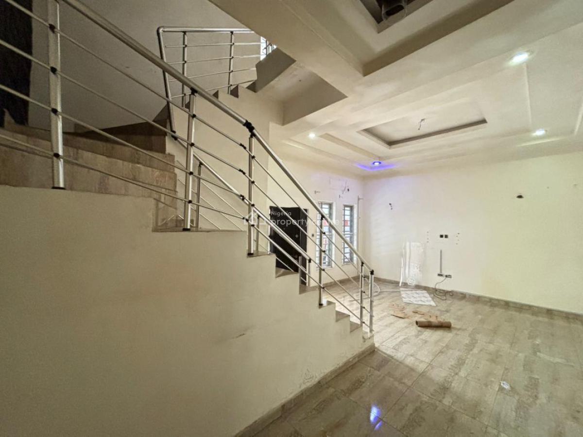 Spacious 4bedroom Terrace Duplex with Bq at Orchid Road, Orchid Road Lekki By Chi Chi Restaurant, Lekki, Lagos, Terraced Duplex for Rent