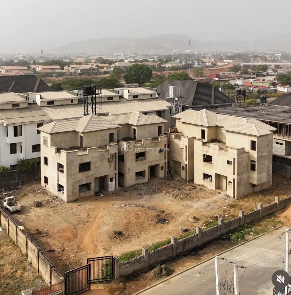 4units of Terraces(semi Finished), Jahi, Jahi, Abuja, Terraced Duplex for Sale
