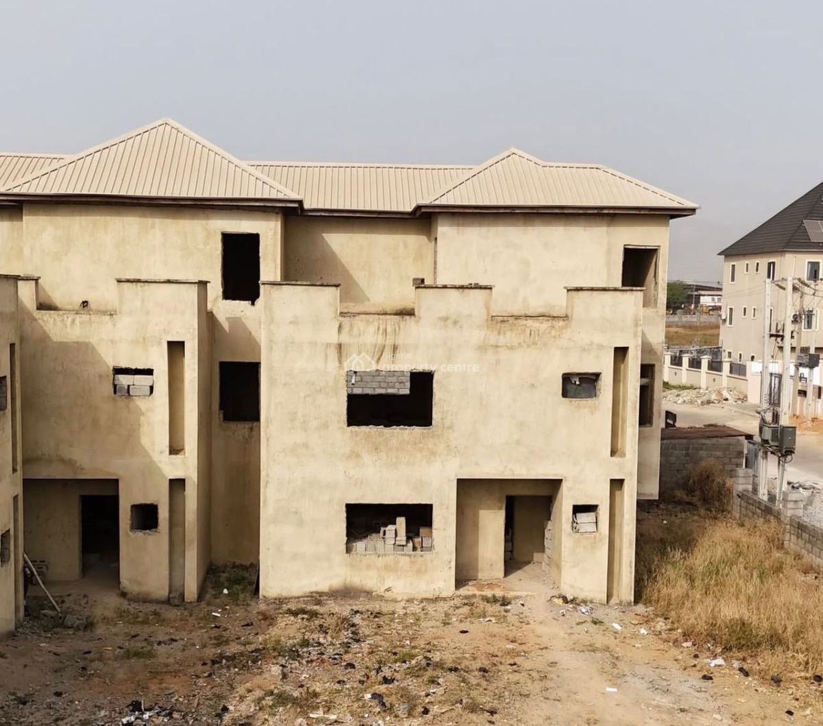 4units of Terraces(semi Finished), Jahi, Jahi, Abuja, Terraced Duplex for Sale