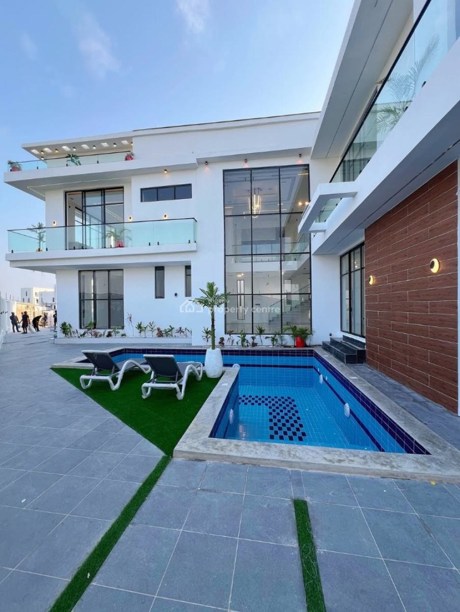 5bedroom Detached Duplex with Cinema, Swimming Pool, Gazebo, Gym, Chevron, Lekki, Lagos, Detached Duplex for Sale