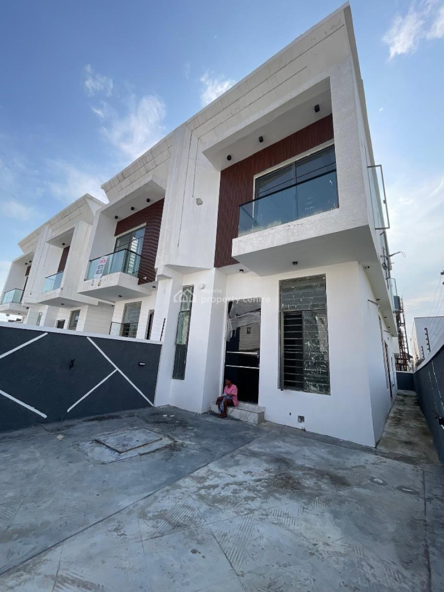 Equisite 4 Semi Detached Duplex with Bq and Self Compound, Ikota, Lekki, Lagos, Detached Duplex for Sale