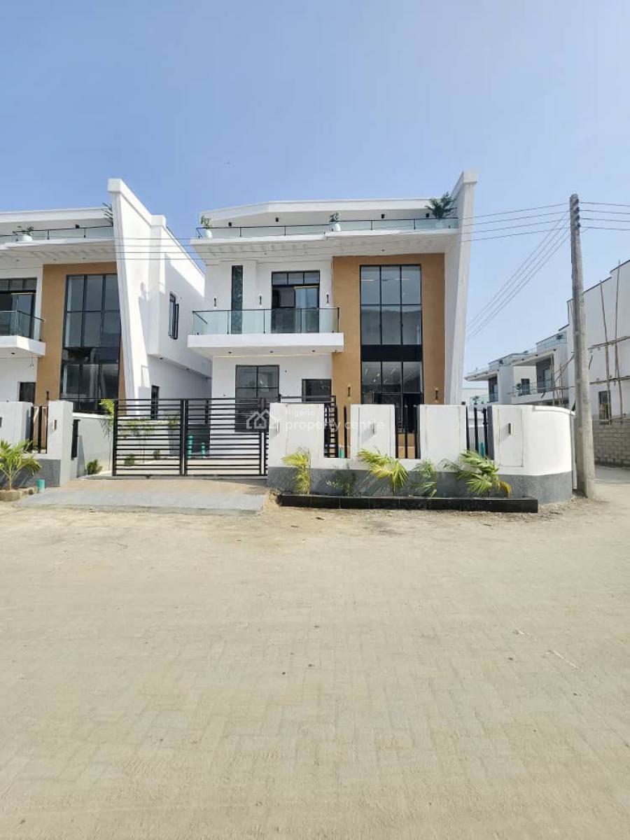4 Bedroom Fully Detached Duplex with Swimming Pool for Distress, Lekki Palm City/captain Court Estate, Ajah, Lagos, Detached Duplex for Sale