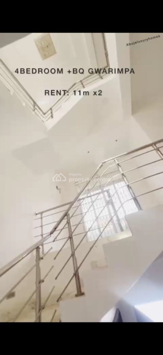 4 Bedroom Terrace Duplex with Bq, Dantata Estate, Gwarinpa, Abuja, Terraced Duplex for Rent