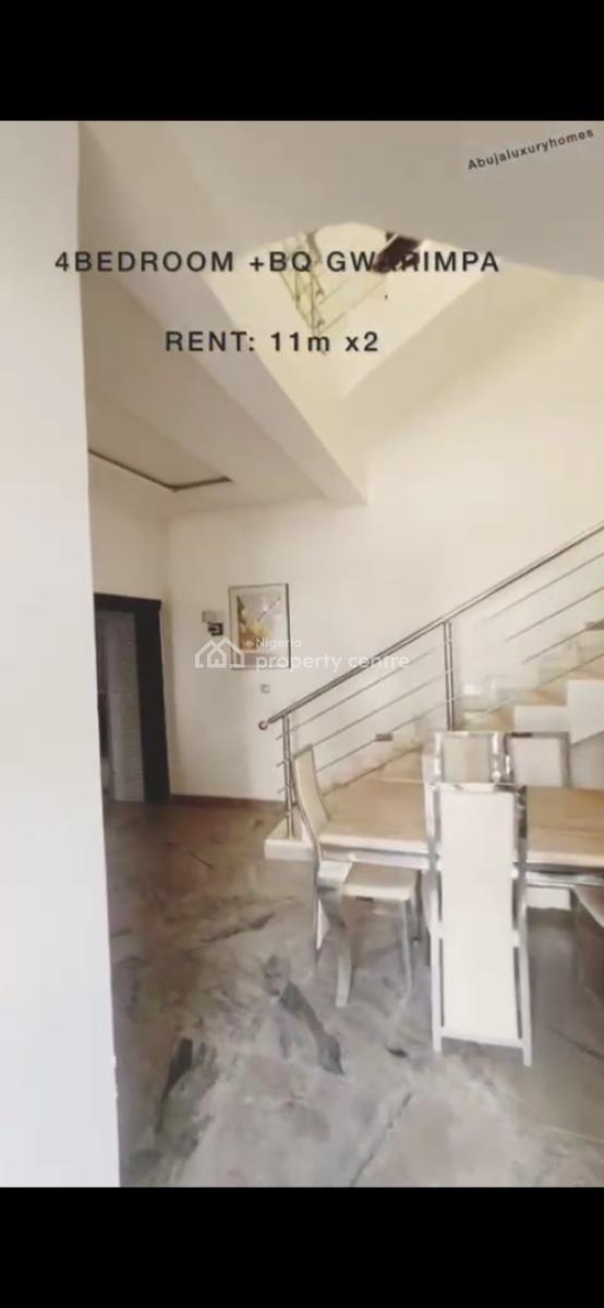 4 Bedroom Terrace Duplex with Bq, Dantata Estate, Gwarinpa, Abuja, Terraced Duplex for Rent