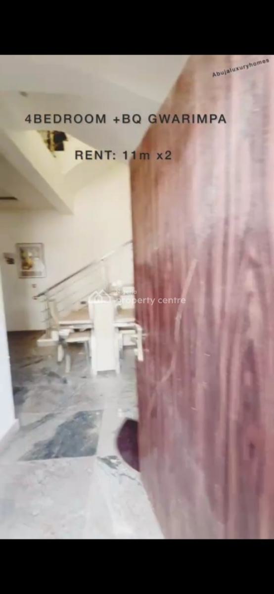 4 Bedroom Terrace Duplex with Bq, Dantata Estate, Gwarinpa, Abuja, Terraced Duplex for Rent