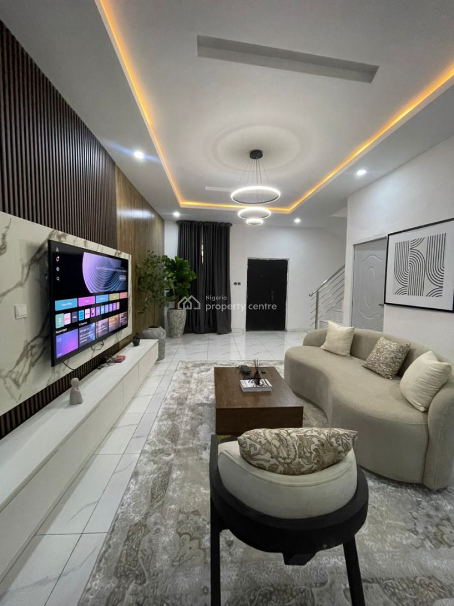 Newly Launched 3-bedroom Serviced Apartment*, Abraham Adesanya, Ajah, Ajah, Lagos, Flat / Apartment Short Let