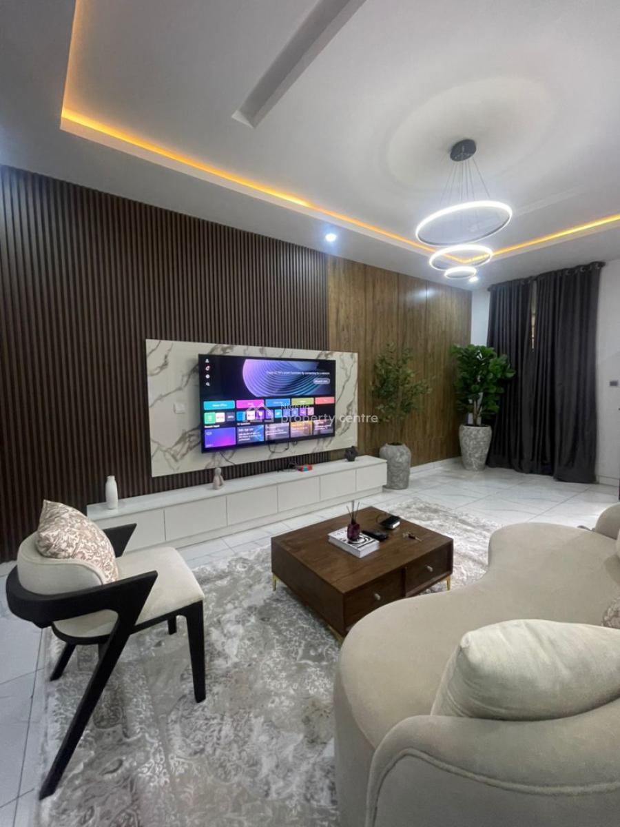 Newly Launched 3-bedroom Serviced Apartment*, Abraham Adesanya, Ajah, Ajah, Lagos, Flat / Apartment Short Let