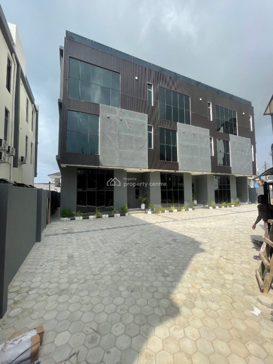 4bedroom Terrace with Bq and Open Rooftop, Ikate Elegushi, Lekki, Lagos, Terraced Duplex for Sale