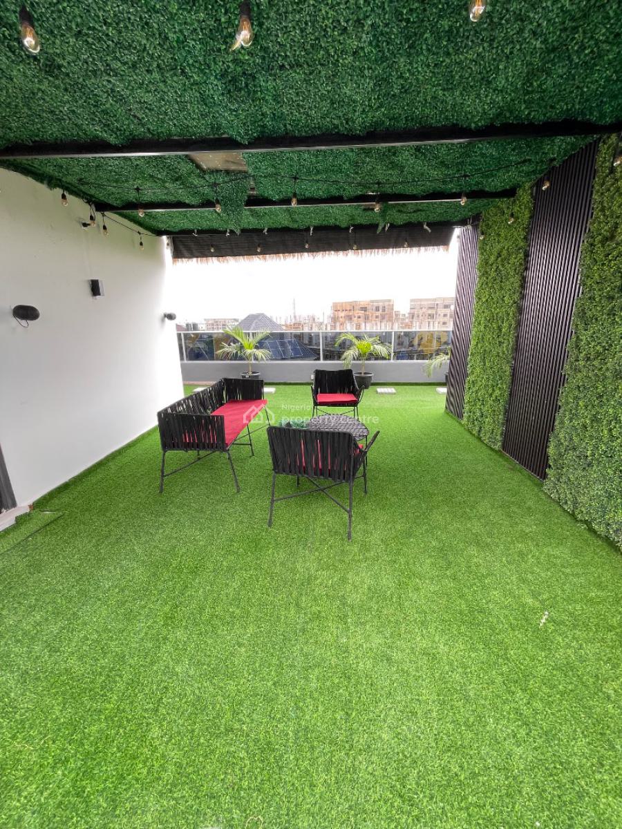 4bedroom Terrace with Bq and Open Rooftop, Ikate Elegushi, Lekki, Lagos, Terraced Duplex for Sale