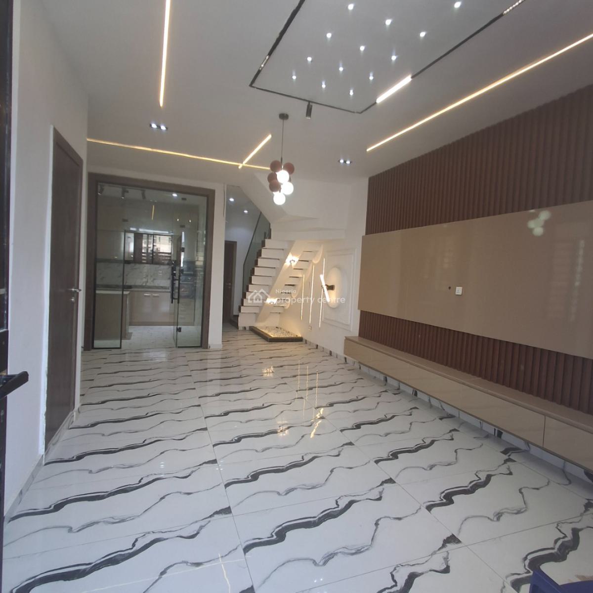 Four Bedroom Semi Detached Duplex, Ikota, Lekki, Lagos, Detached Duplex for Sale