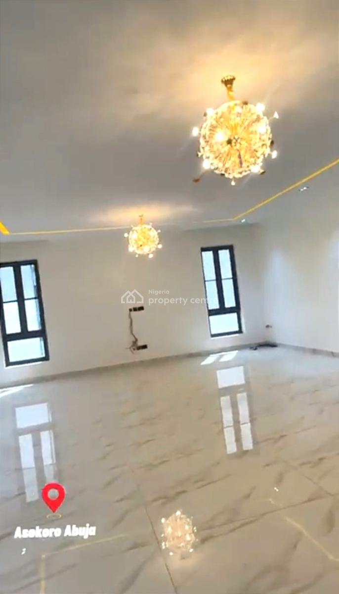 7 Bedrooms Fully Detached Duplex with 2rooms Bq, Tarred Road, Asokoro District, Abuja, Detached Duplex for Rent