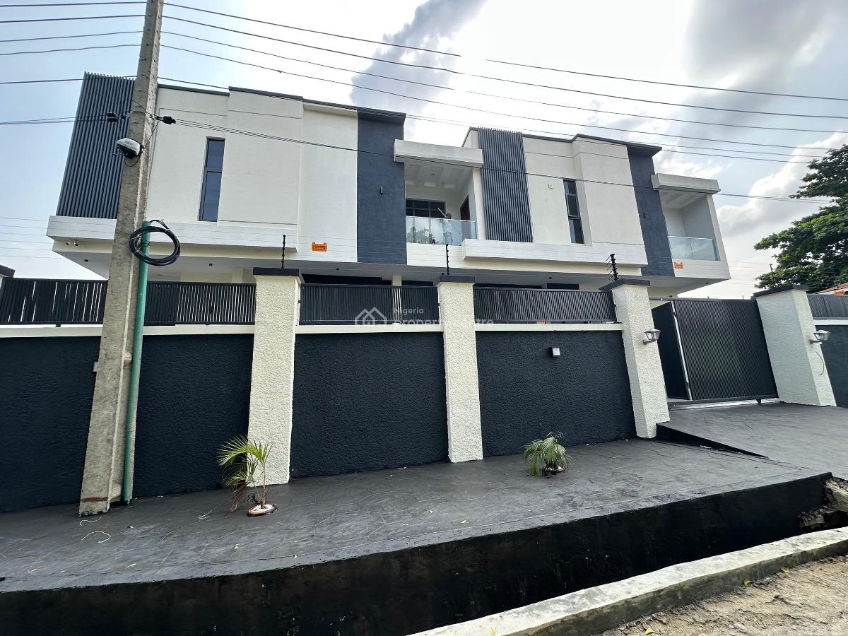 Luxury & Newly Built 4 Bedroom Terrace Duplex with a Room Bq, Gra Phase 1, Magodo, Lagos, Semi-detached Bungalow for Sale