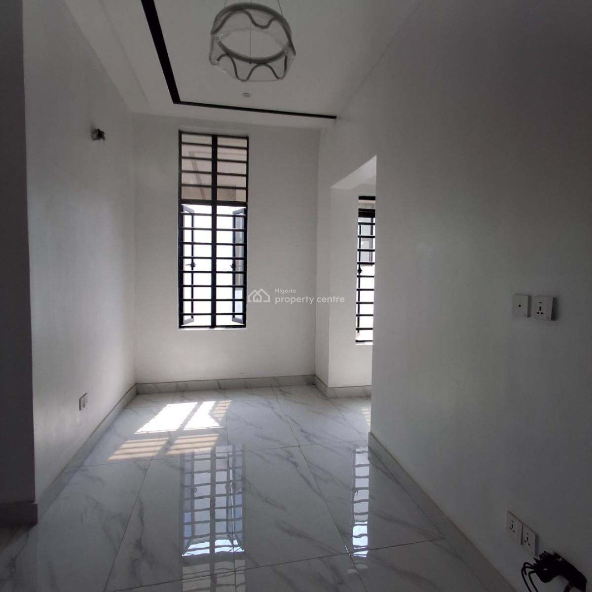 Four Bedroom Semi Detached Duplex, Chevron, Lekki, Lagos, Detached Duplex for Sale