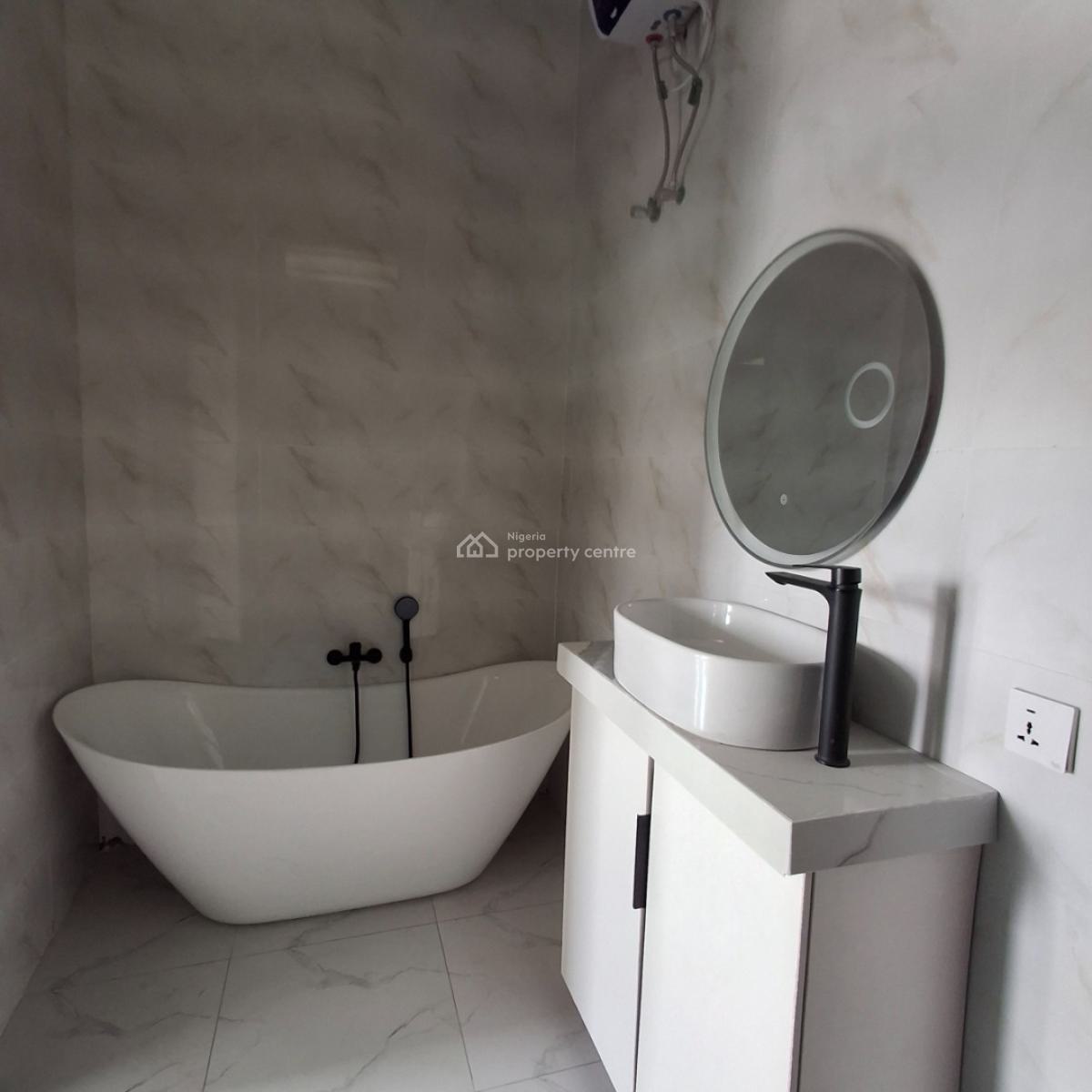 Four Bedroom Semi Detached Duplex, Chevron, Lekki, Lagos, Detached Duplex for Sale