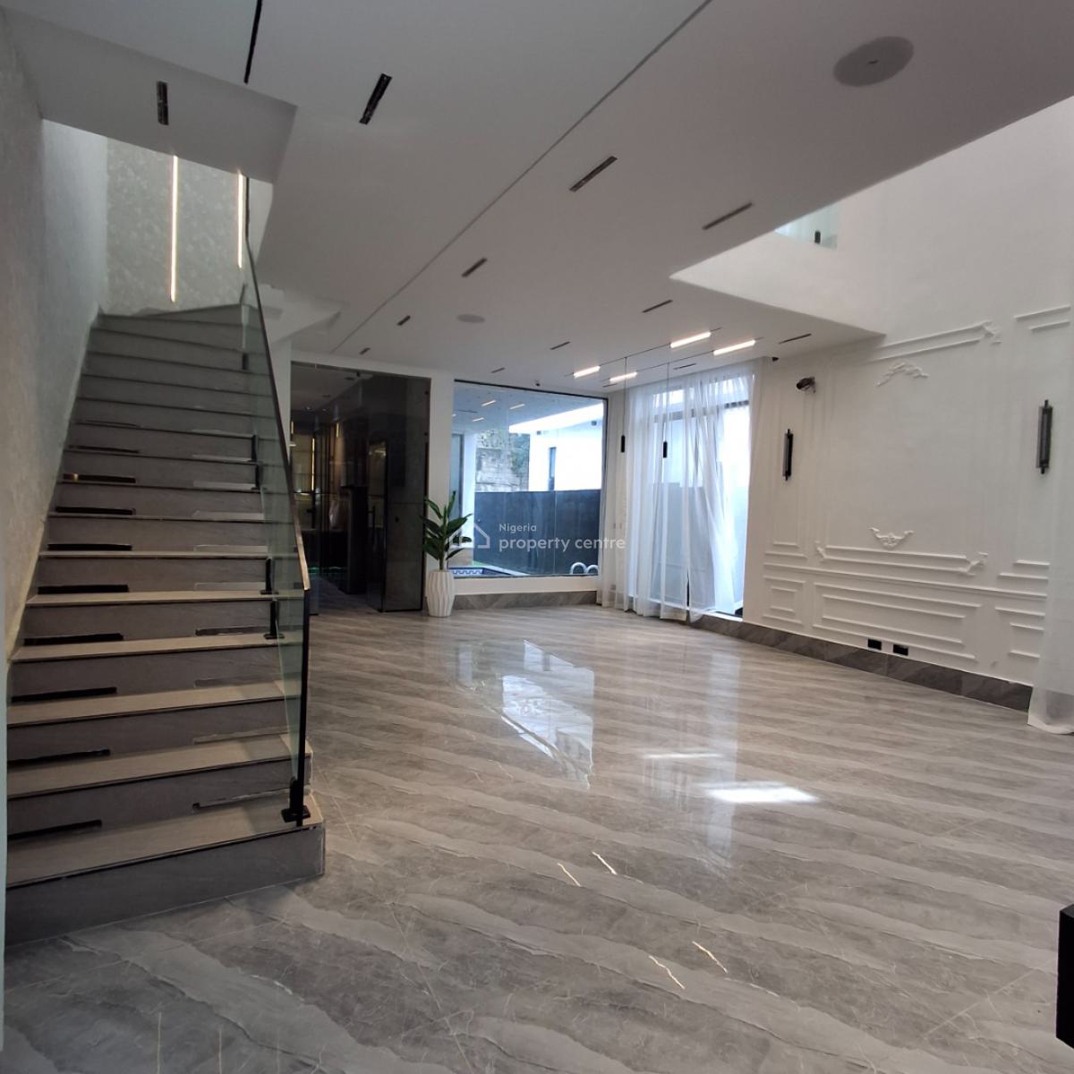 Five Bedroom Fully Detached Duplex, Chevron, Lekki, Lagos, Detached Duplex for Sale