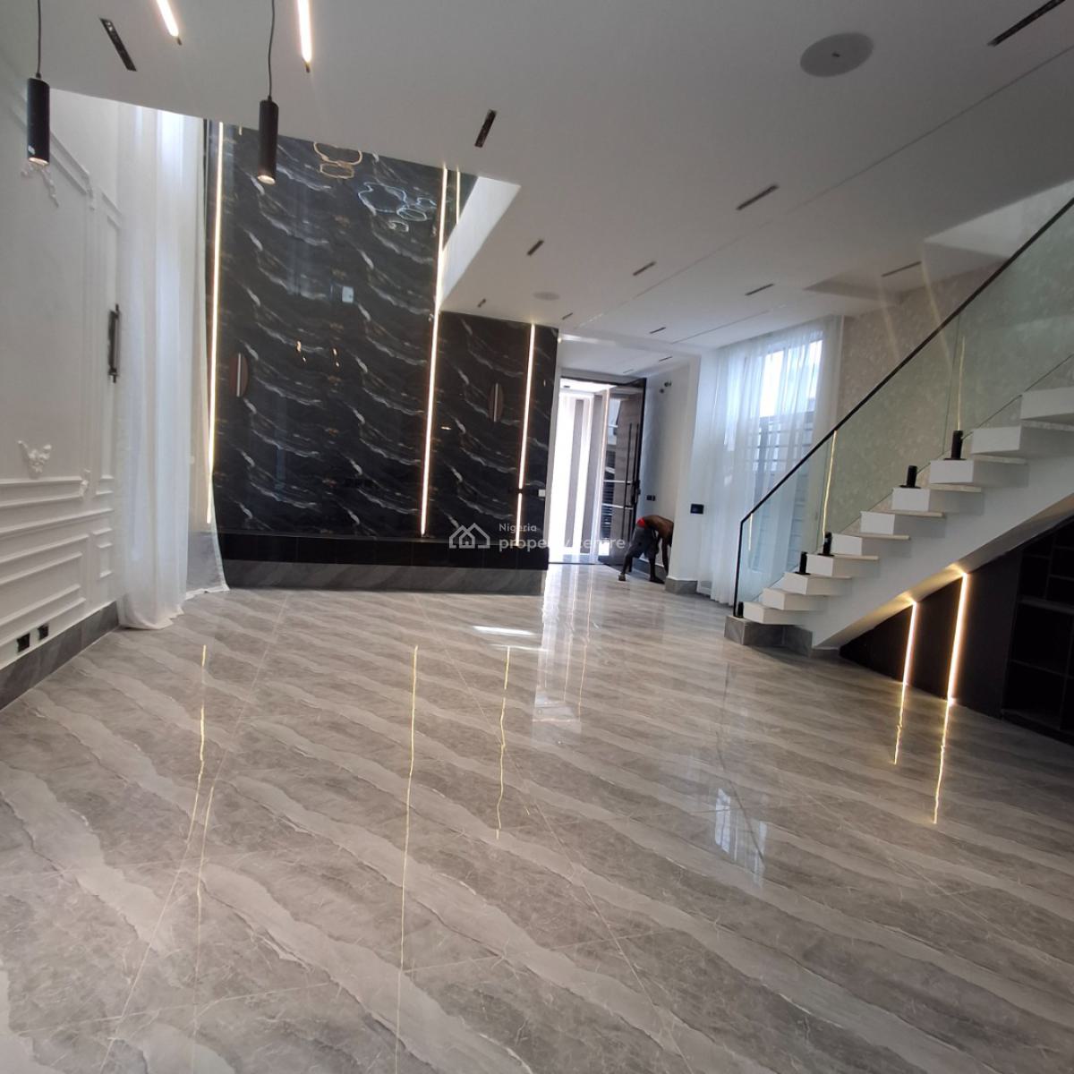 Five Bedroom Fully Detached Duplex, Chevron, Lekki, Lagos, Detached Duplex for Sale