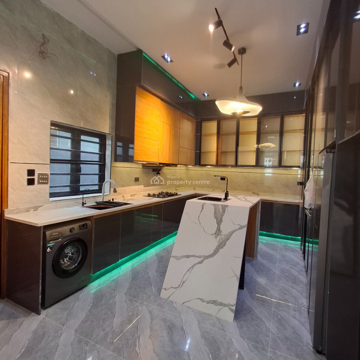 Five Bedroom Fully Detached Duplex, Chevron, Lekki, Lagos, Detached Duplex for Sale