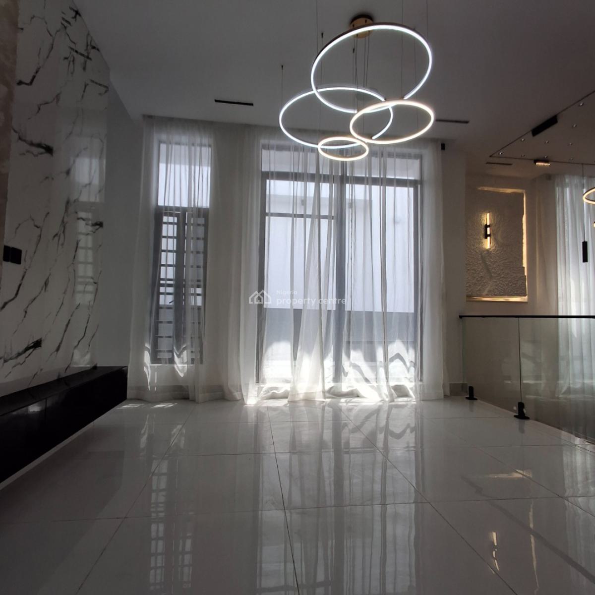 Five Bedroom Fully Detached Duplex, Chevron, Lekki, Lagos, Detached Duplex for Sale