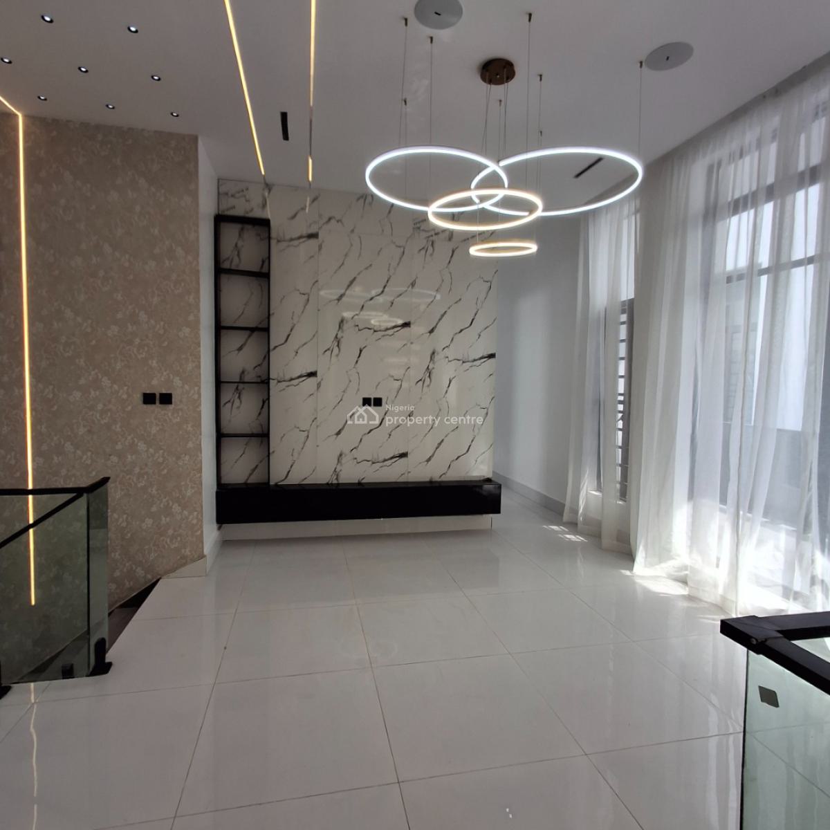 Five Bedroom Fully Detached Duplex, Chevron, Lekki, Lagos, Detached Duplex for Sale