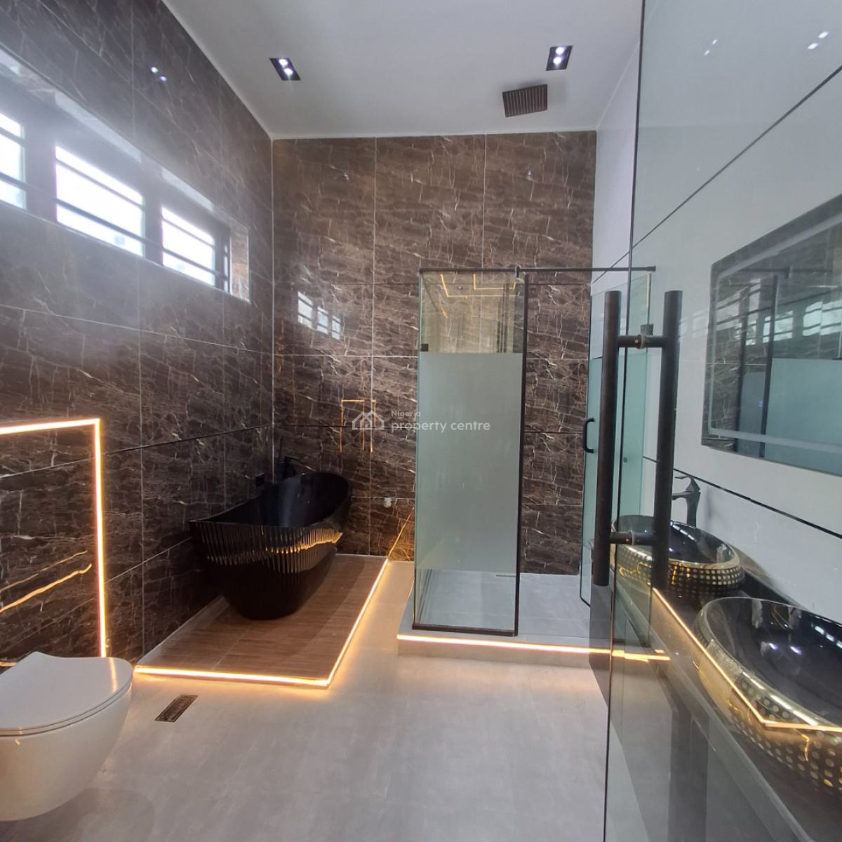 Five Bedroom Fully Detached Duplex, Chevron, Lekki, Lagos, Detached Duplex for Sale