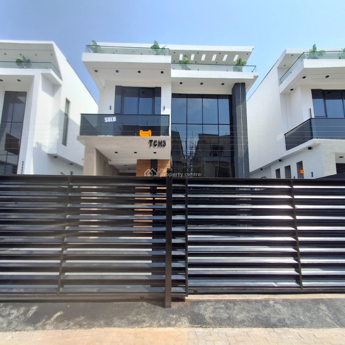 Five Bedroom Fully Detached Duplex, Chevron, Lekki, Lagos, Detached Duplex for Sale