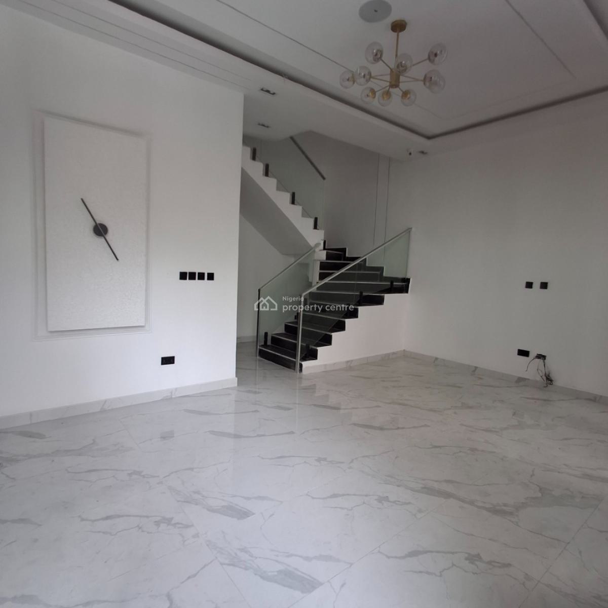 Four Bedroom Semi Detached Duplex, Chevron, Lekki, Lagos, Semi-detached Duplex for Sale