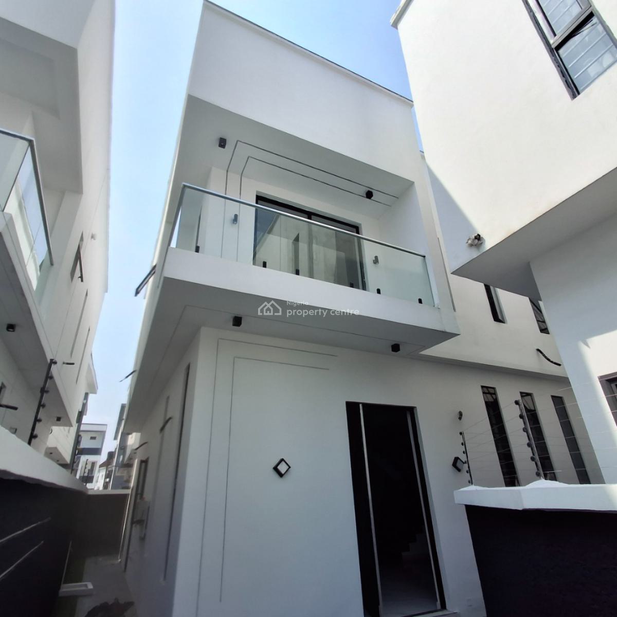 Four Bedroom Semi Detached Duplex, Chevron, Lekki, Lagos, Semi-detached Duplex for Sale
