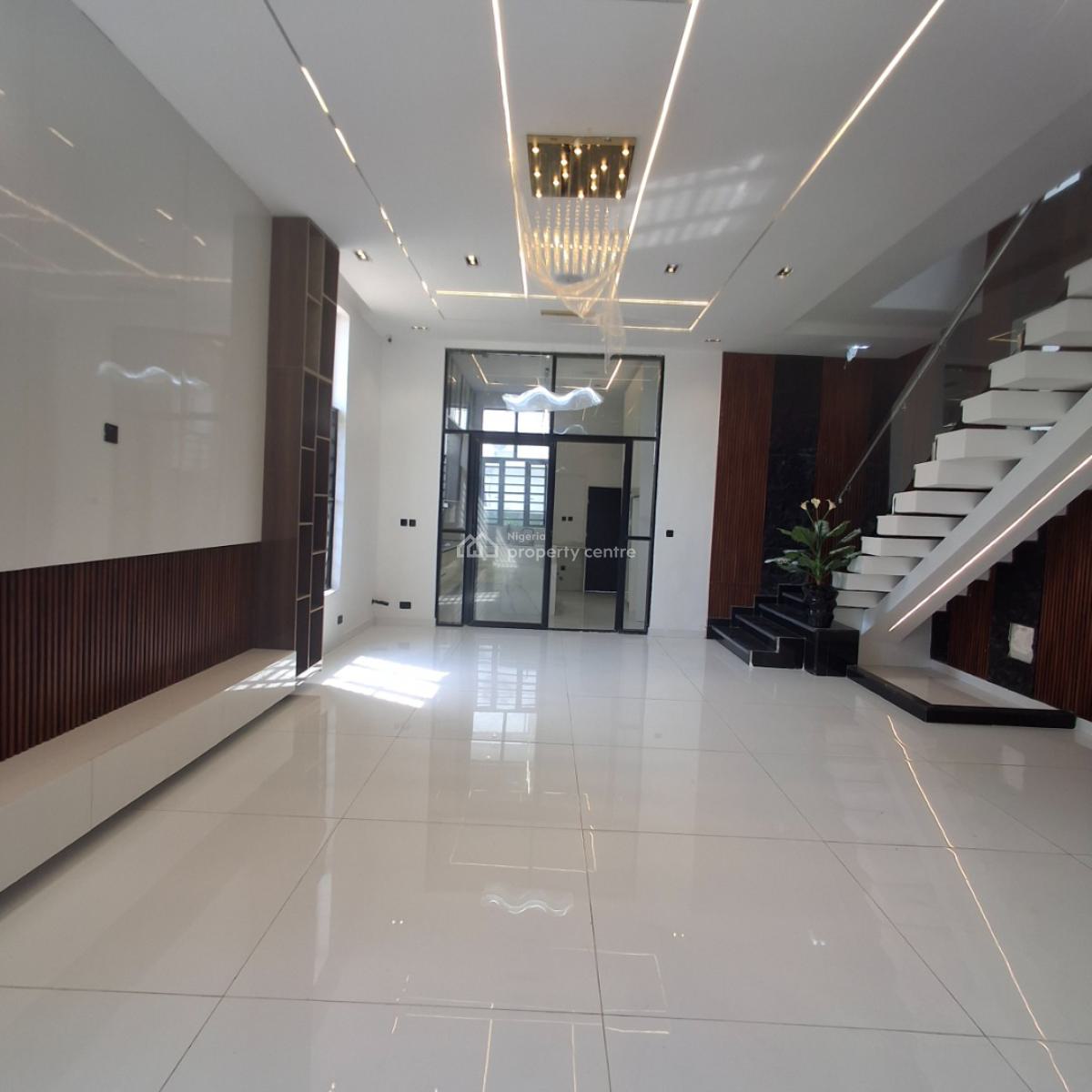 Five Bedroom Fully Detached Duplex, Chevron, Lekki, Lagos, Detached Duplex for Sale