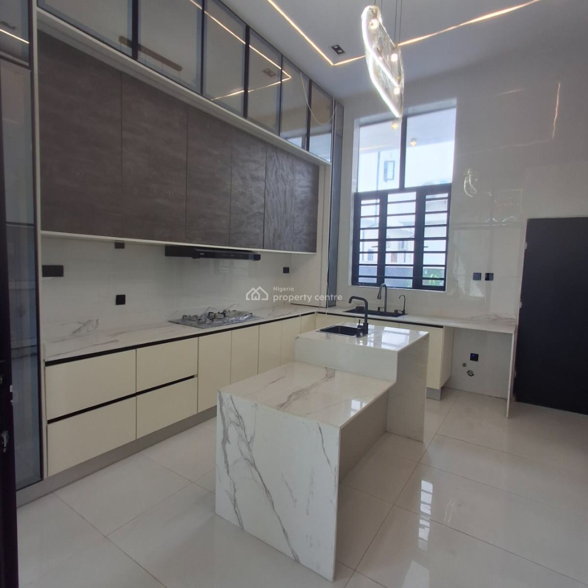 Five Bedroom Fully Detached Duplex, Chevron, Lekki, Lagos, Detached Duplex for Sale