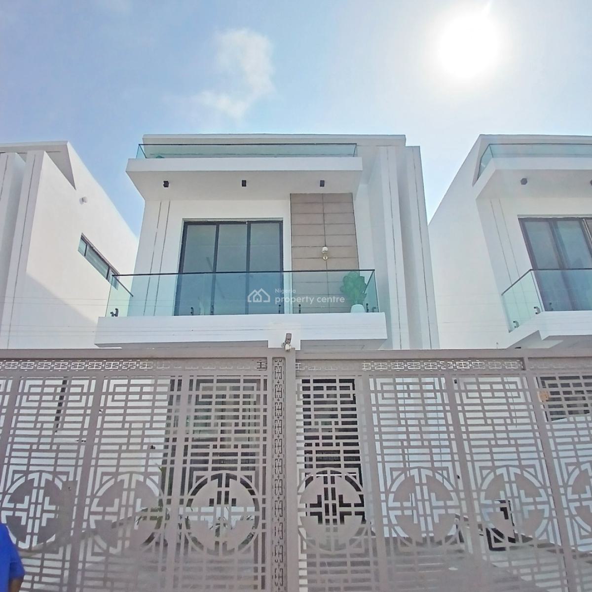 Luxury 4 Bedroom Detached Duplex with Bq, Chevron Toll Gate, Orchid Road, Lekki, Lagos, Detached Duplex for Sale