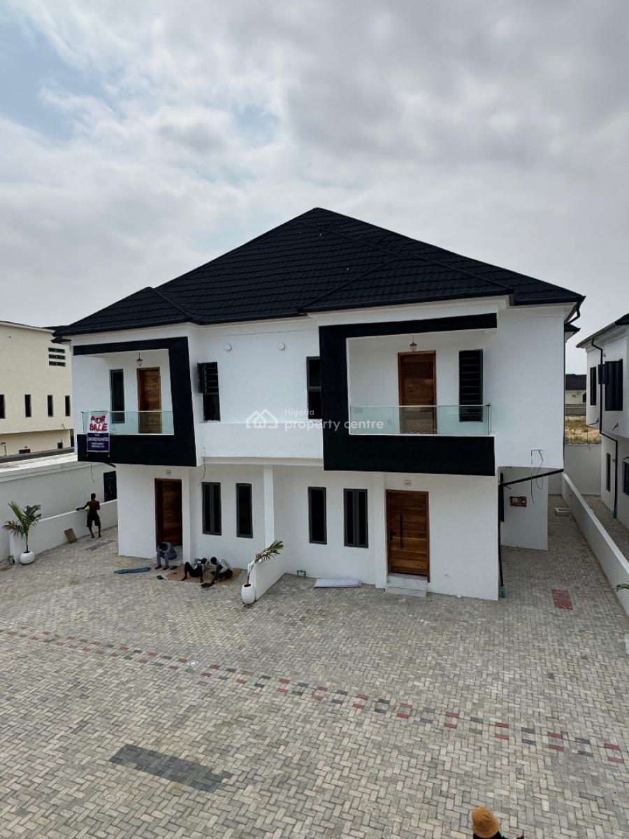 Stunning  4 Bedroom  Semi-detached Duplex with a Bq, By Vgc, Ikota, Lekki, Lagos, Semi-detached Duplex for Sale