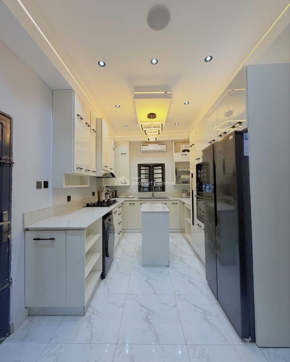 Luxurious 4 Bedroom Smart Home with Acs, Bq & More, Gbagada, Lagos, Semi-detached Duplex for Sale