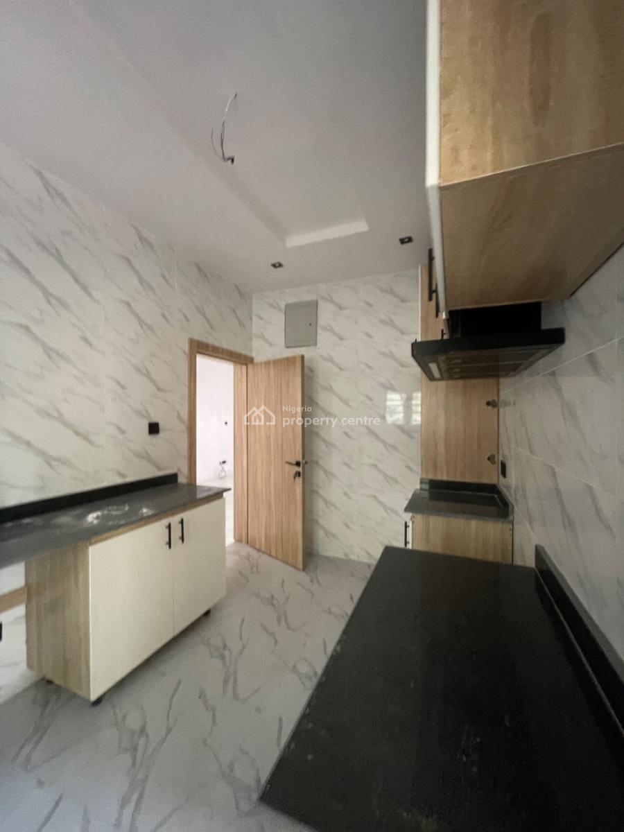 Overly Spaciousbrand New 3 Bedroom Apartment in a Serene Neighborhood, By Blenco Supermarket, Sangotedo, Ajah, Lagos, Flat / Apartment for Rent