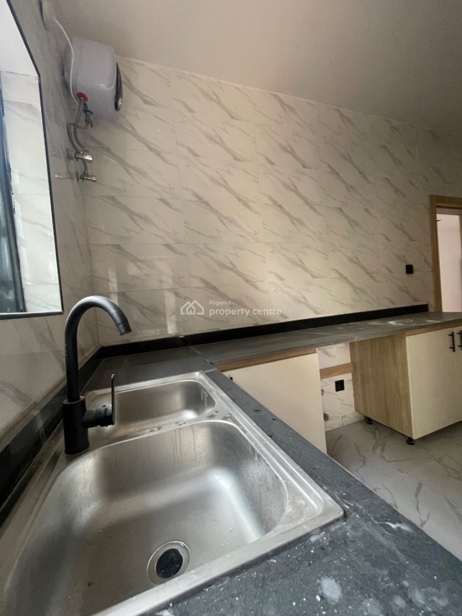 Overly Spaciousbrand New 3 Bedroom Apartment in a Serene Neighborhood, By Blenco Supermarket, Sangotedo, Ajah, Lagos, Flat / Apartment for Rent