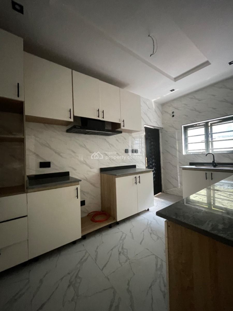 Overly Spaciousbrand New 3 Bedroom Apartment in a Serene Neighborhood, By Blenco Supermarket, Sangotedo, Ajah, Lagos, Flat / Apartment for Rent