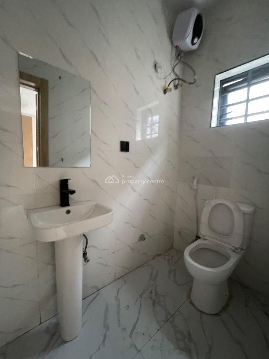 Overly Spaciousbrand New 3 Bedroom Apartment in a Serene Neighborhood, By Blenco Supermarket, Sangotedo, Ajah, Lagos, Flat / Apartment for Rent