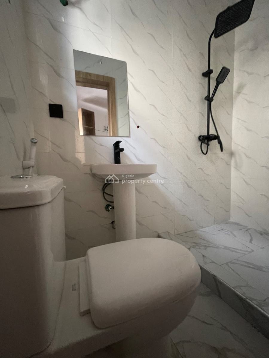 Overly Spaciousbrand New 3 Bedroom Apartment in a Serene Neighborhood, By Blenco Supermarket, Sangotedo, Ajah, Lagos, Flat / Apartment for Rent