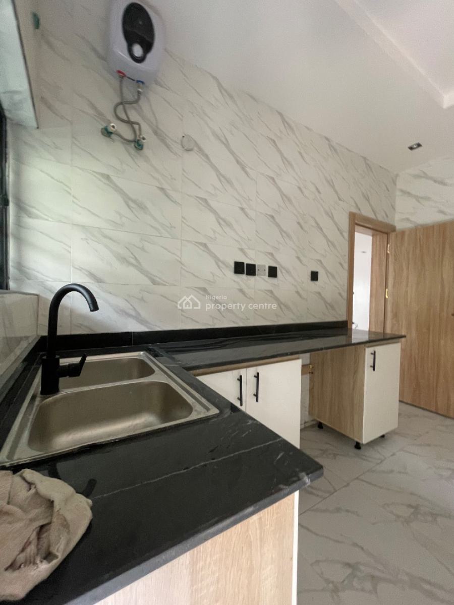 Overly Spaciousbrand New 3 Bedroom Apartment in a Serene Neighborhood, By Blenco Supermarket, Sangotedo, Ajah, Lagos, Flat / Apartment for Rent