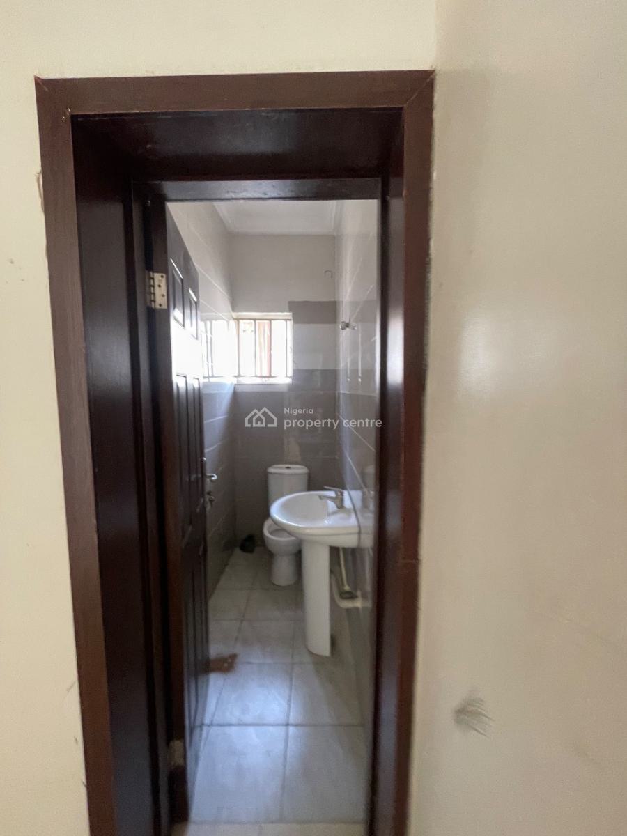 Spacious 2 Bedroom Flat Apartment Upstairs Serene Estate, By Blenco Supermarket, Sangotedo, Ajah, Lagos, Flat / Apartment for Rent