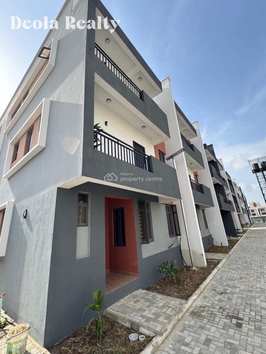 a Newly Built 4 Bedroom Duplex in a Family Oriented Estate, Off Freedom Way, Ikate, Lekki, Lagos, Terraced Duplex for Sale