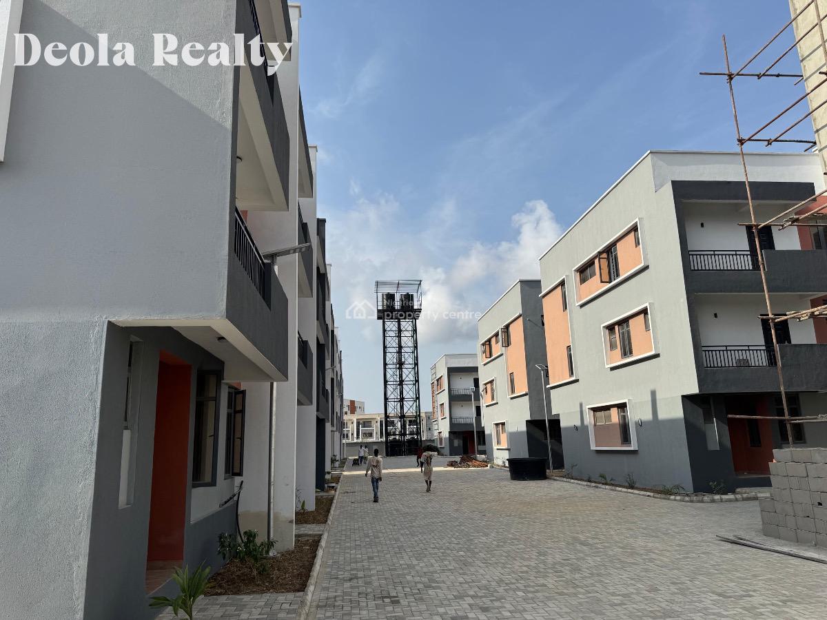 a Newly Built 4 Bedroom Duplex in a Family Oriented Estate, Off Freedom Way, Ikate, Lekki, Lagos, Terraced Duplex for Sale