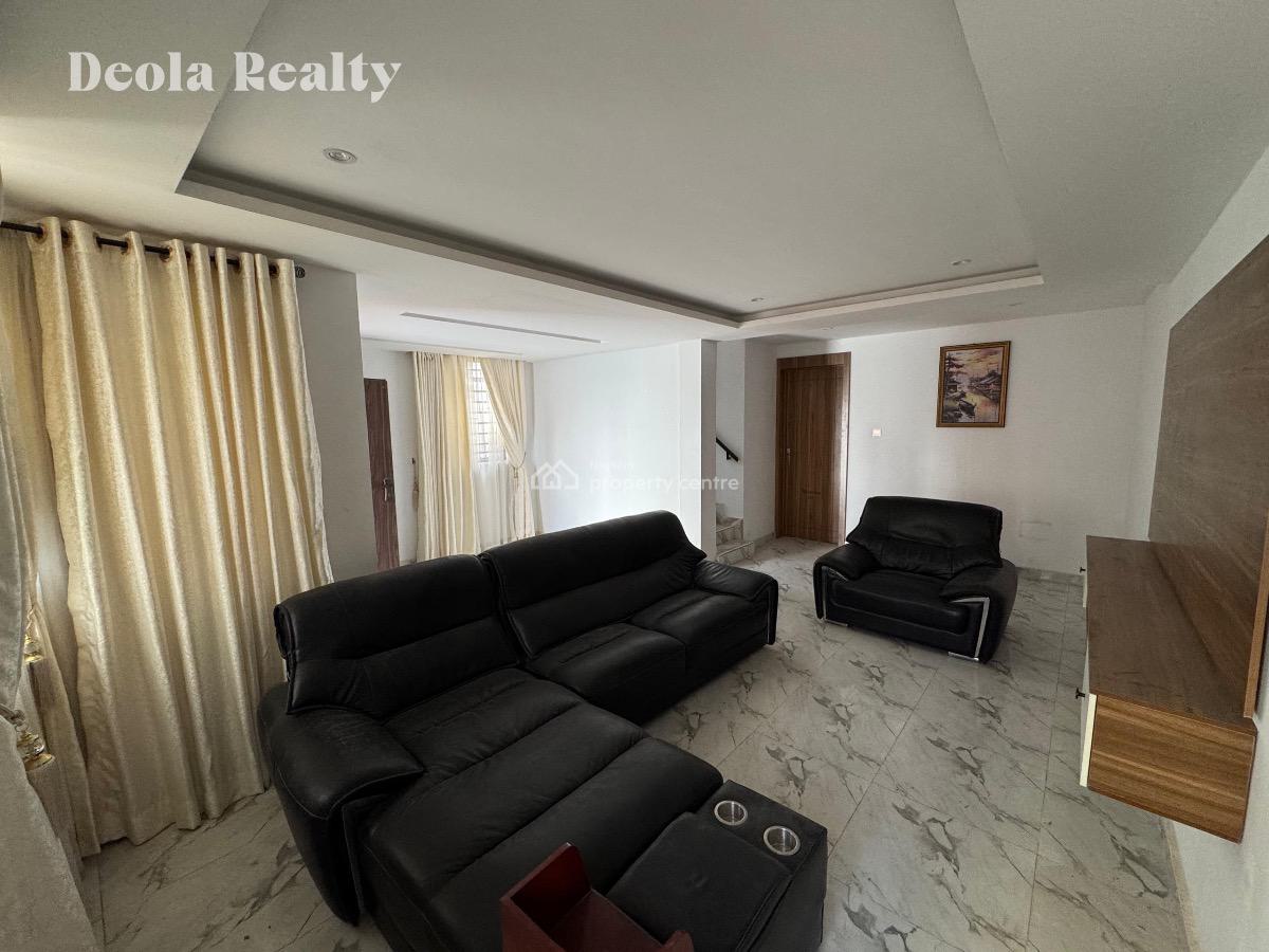 a Newly Built 4 Bedroom Duplex in a Family Oriented Estate, Off Freedom Way, Ikate, Lekki, Lagos, Terraced Duplex for Sale