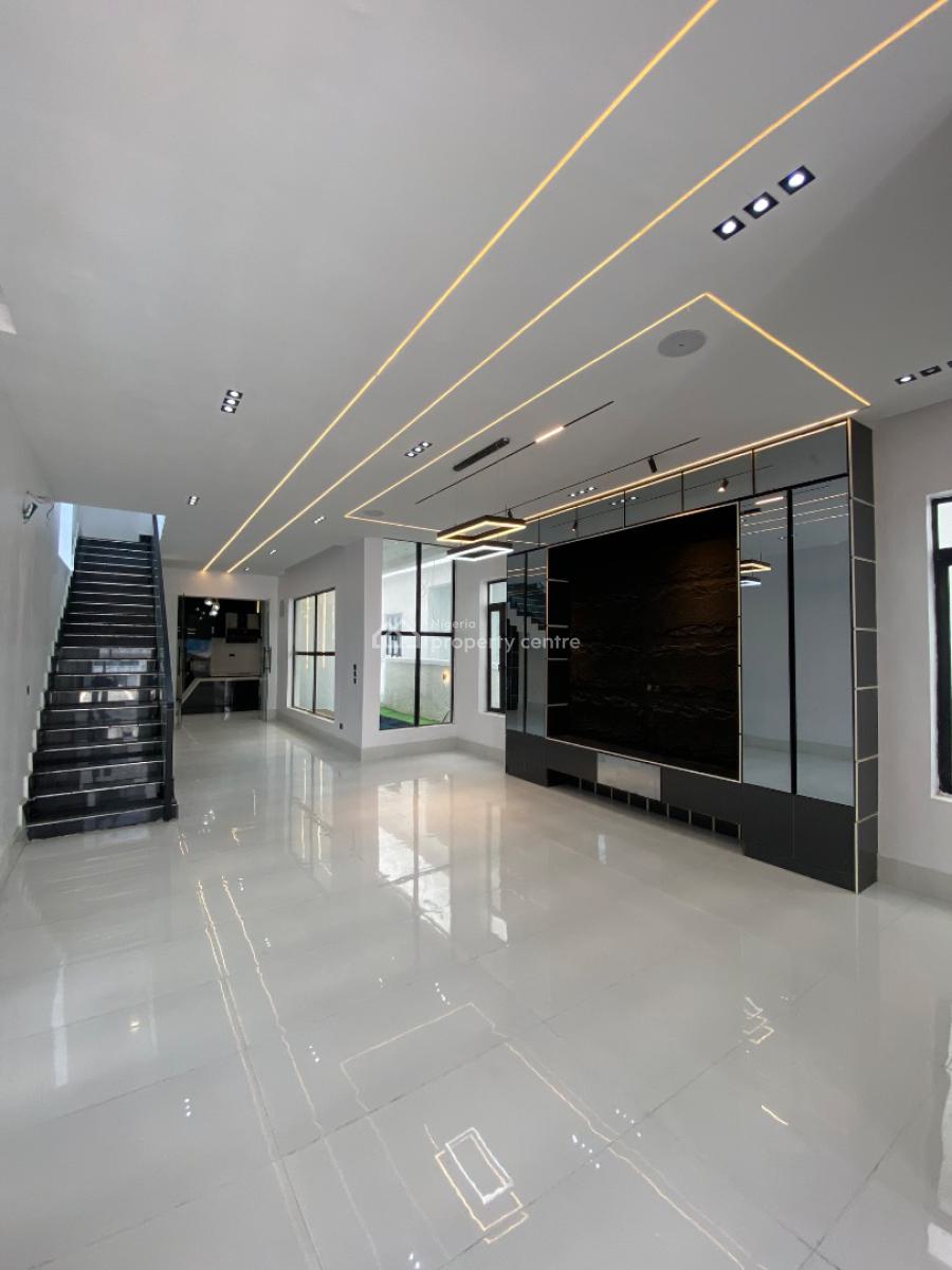 Lovely 5 Bed Detached Duplex with 1bq, Lekki Palm City Estate, Ajah, Lagos, Detached Duplex for Sale