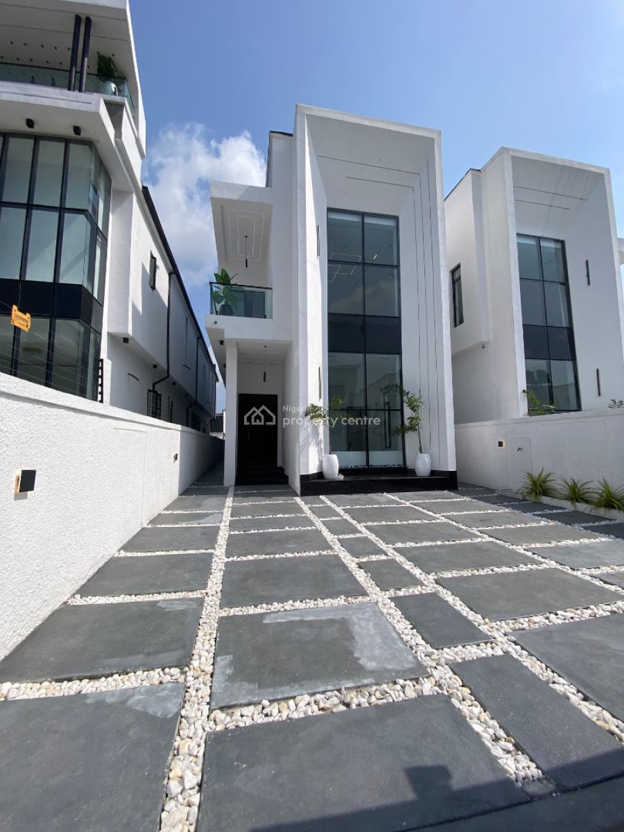 Lovely 5 Bed Detached Duplex with 1bq, Lekki Palm City Estate, Ajah, Lagos, Detached Duplex for Sale