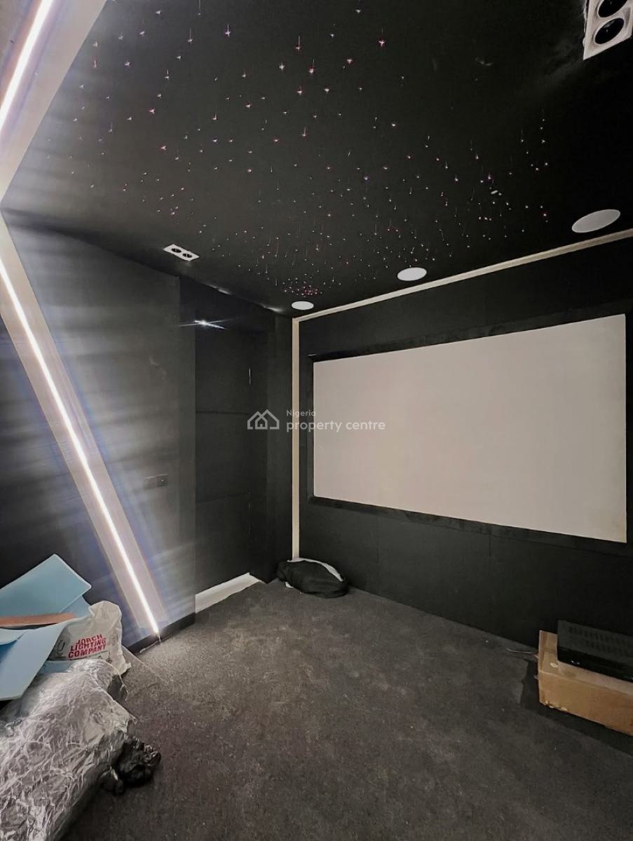 5bedroom Fully Detached Duplex with Cinema, Swimming Pool, Open Roofto, Ajah, Lagos, Detached Duplex for Sale