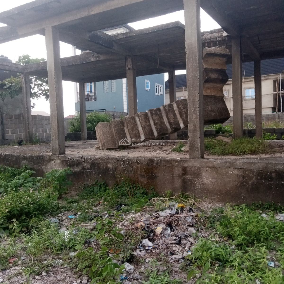 Distress Landed Property, Ogobom Road, Close Proximity to Coaster Road, Ogombo, Ajah, Lagos, Residential Land for Sale