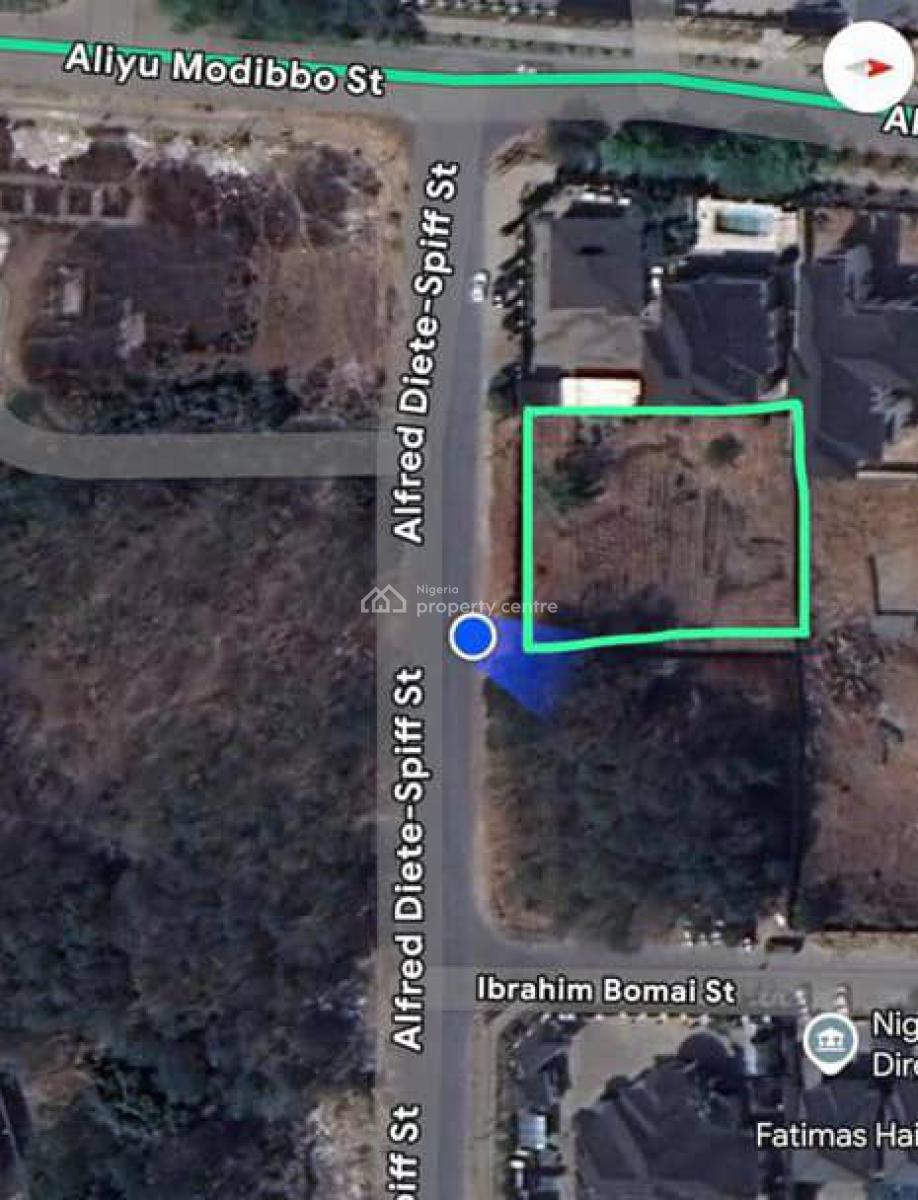 2000 Square Meters Land in a Luxury Neighborhood, Guzape Main, Guzape District, Abuja, Land for Sale
