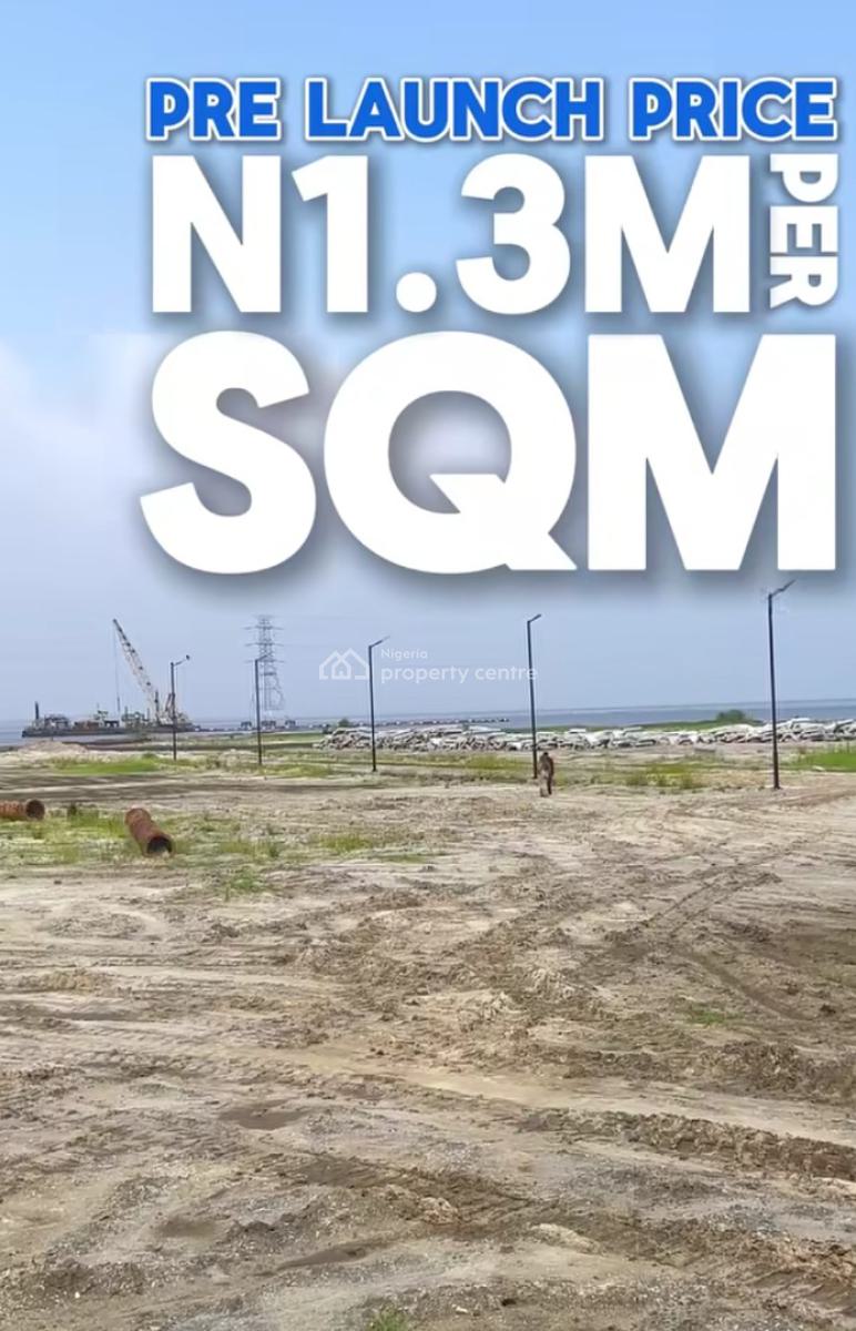 Waterfront Bareland Property, Crown Water Estate, Ikoyi, Lagos, Land for Sale