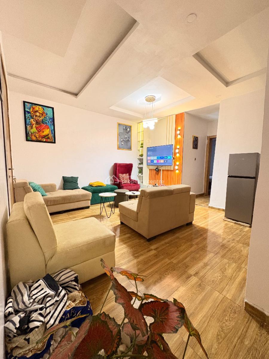 Exquisitely Furnished 3 Bedroom Flat in a Prime Code-access Estate, Just Before Orchid Enyo Filling Station By Lekki 2nd Toll Gate, Lekki, Lagos, Flat / Apartment for Rent