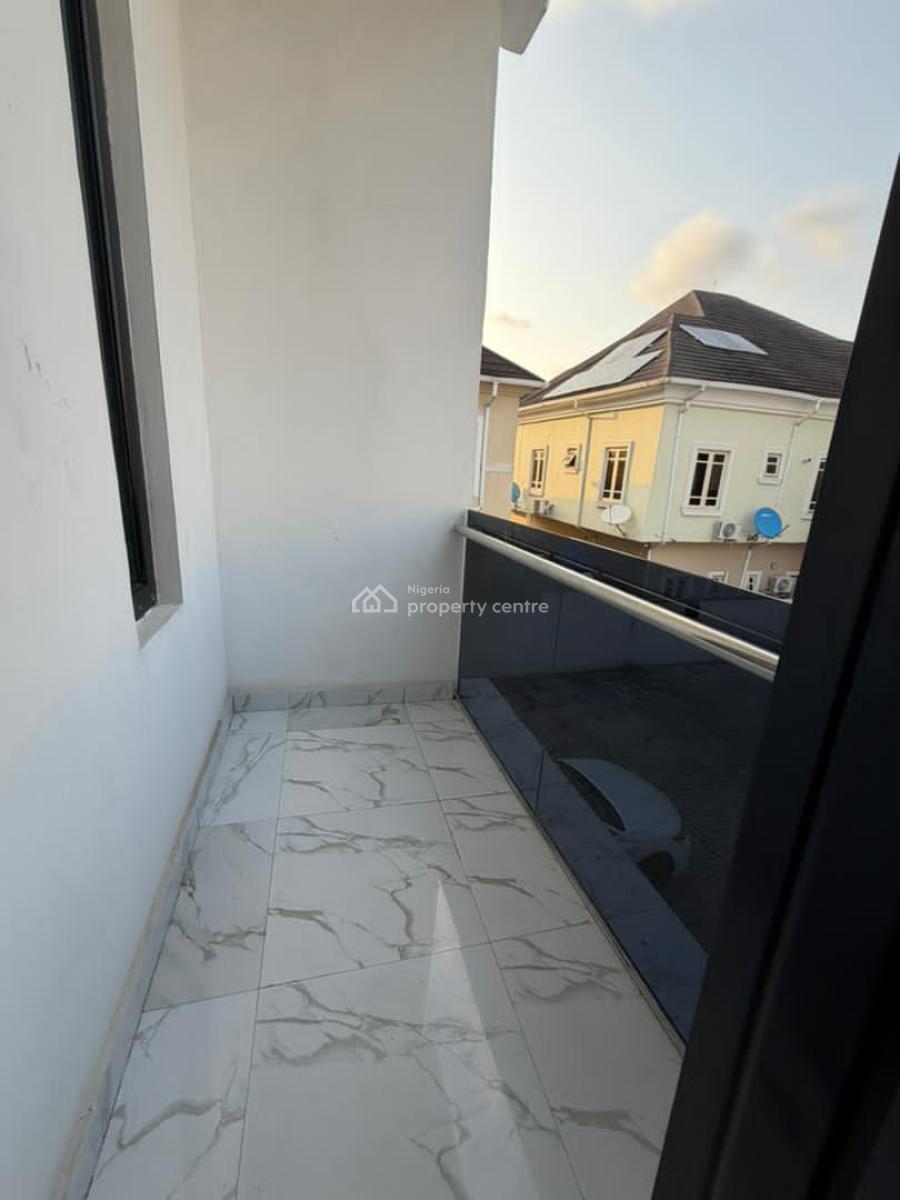 Exquisite 2 Bedroom Terrace Duplex with Bq, Chevron . Serene and Secured Estate, Lekki, Lagos, Terraced Duplex for Sale